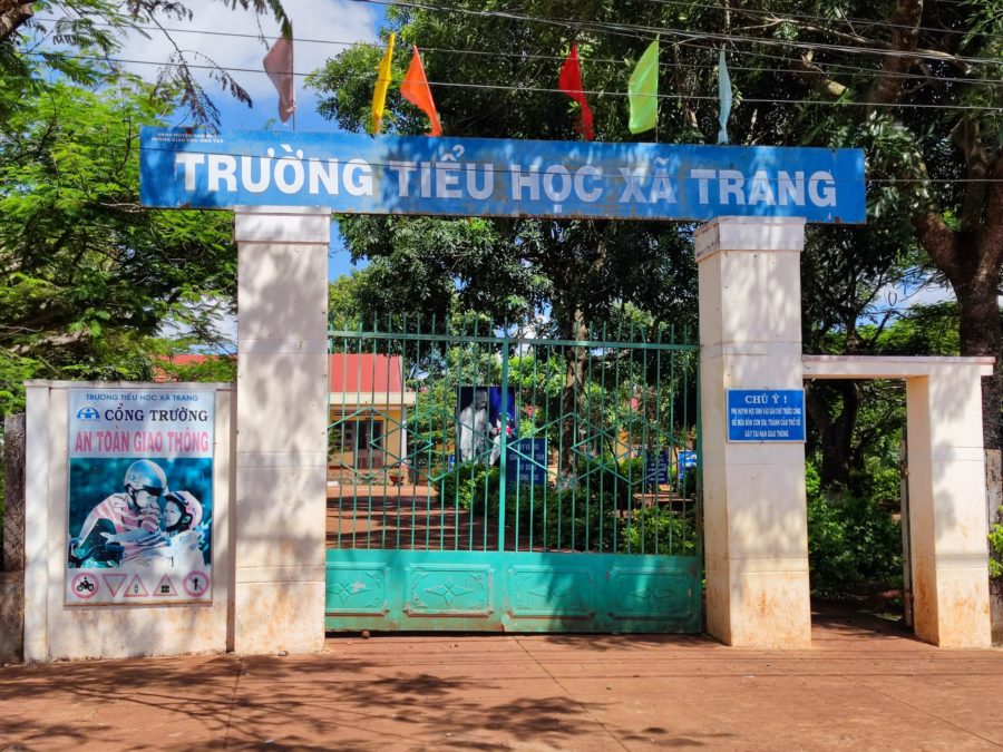 1. Trường Tiểu học xã Trang-nơi thầy H. công tác