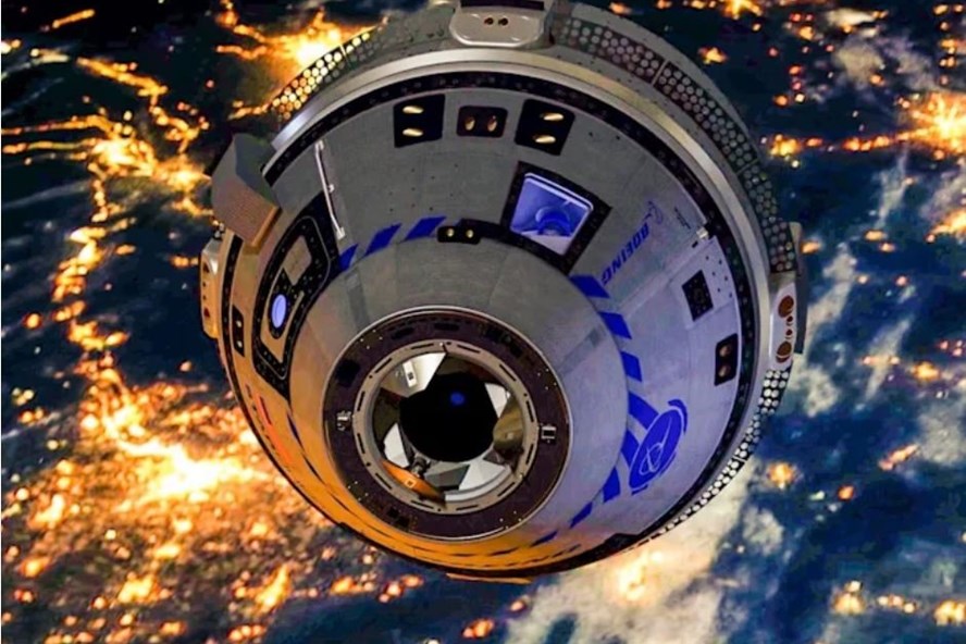 Tàu vũ trụ CST-100 Starliner của Boeing quay quanh Trái đất. Ảnh: Boeing