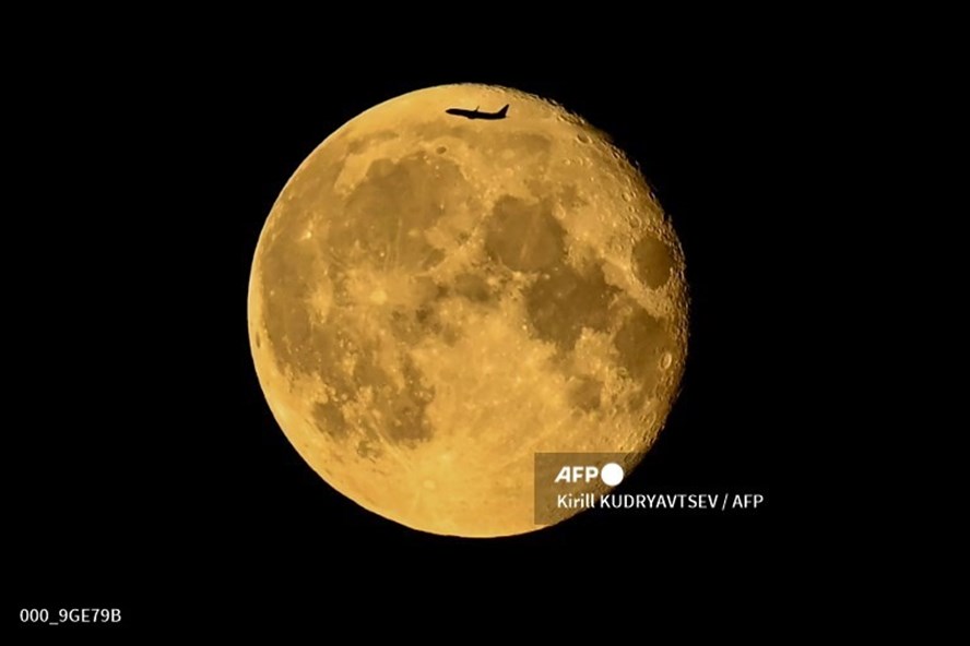Hiện tượng trăng xanh kỳ thú sẽ rơi vào ngày 22.8 tới. Ảnh: AFP