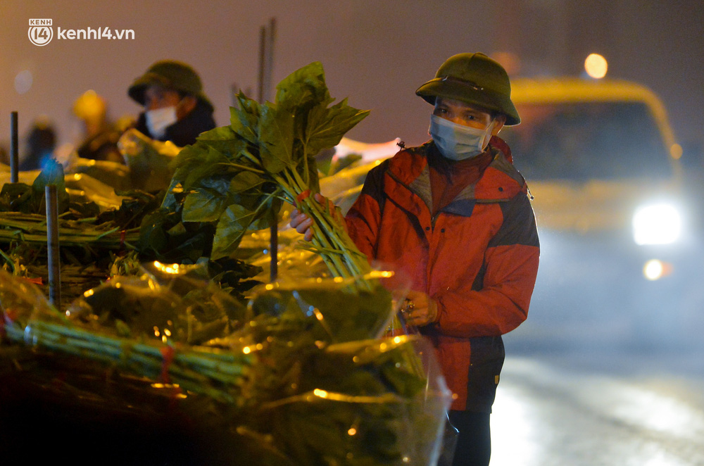 Chợ hoa lớn nhất Hà Nội ngày 20/10: Người dân ùn ùn đi mua hoa khiến cả đoạn đường ùn tắc dài trong đêm - 16