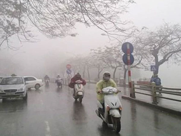 Dự báo thời tiết 26/11: Hà Nội có mưa nhỏ, trời rét