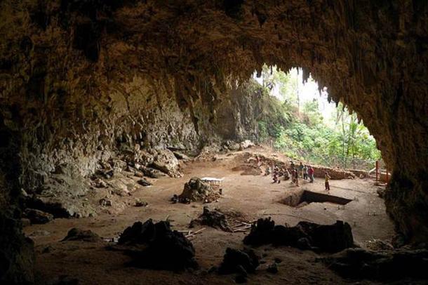  Khai quật hài cốt Homo floresiensis tại Đảo Flores - Indonesia - Ảnh: ĐẠI HỌC WOLLONGONG