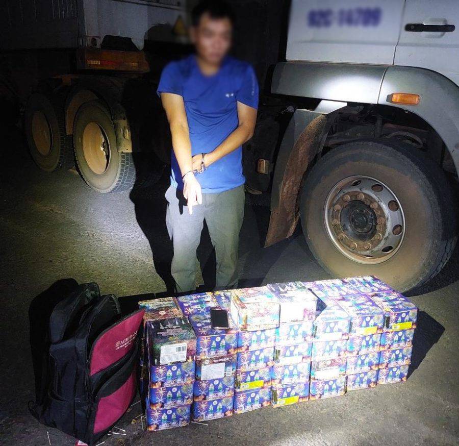 Gia Lai: Thanh niên 9X vận chuyển 88kg pháo lậu bằng xe đầu kéo 1
