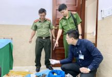 Đoàn kiểm tra liên ngành đã kiểm tra đột xuất và phát hiện vi phạm tại Cơ sở dịch vụ thẩm mỹ Võ Hiền (410/15 Lý Thái Tổ, TP. Pleiku). Cơ sở này đã bị xử phạt hành chính số tiền 40 triệu đồng Ảnh: Như Nguyện