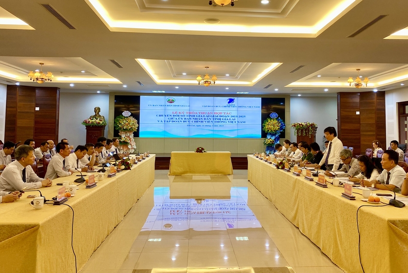 UBND tỉnh Gia Lai và VNPT: Ký kết thỏa thuận hợp tác về chuyển đổi số ảnh 1