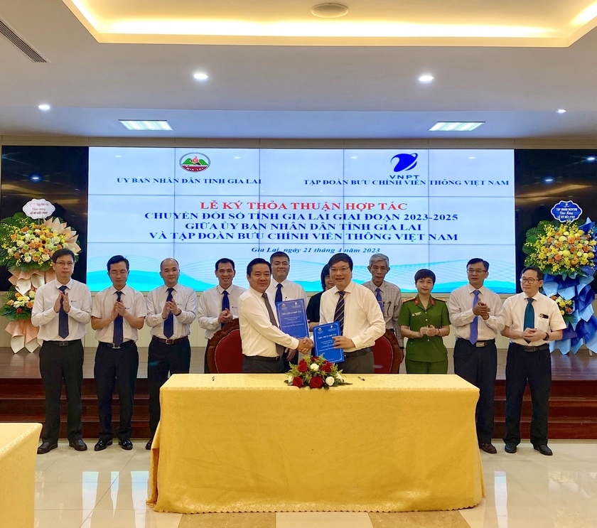 UBND tỉnh Gia Lai và VNPT: Ký kết thỏa thuận hợp tác về chuyển đổi số ảnh 3
