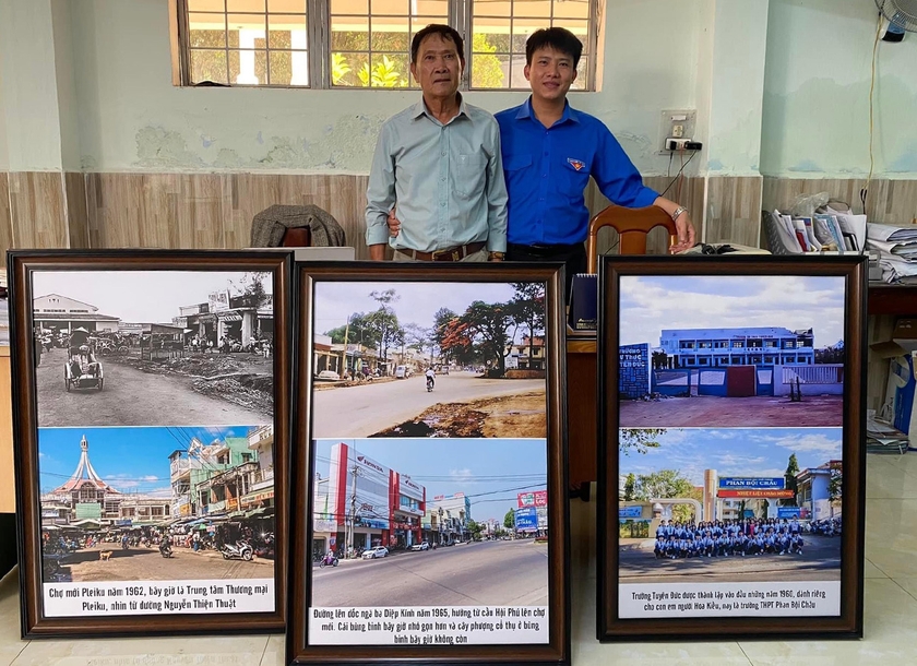 Pleiku: Độc đáo những bức ảnh xưa và nay  ảnh 1