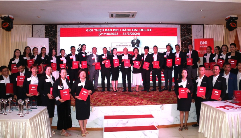 Ra mắt các thành viên BNI Belief tại Gia Lai. Ảnh: Quang Tấn ảnh 2