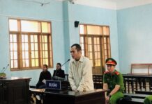 Bị cáo Kpă Y Teng tại phiên tòa. Ảnh: T.D