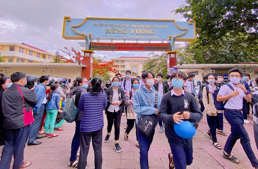 Theo quy định, từ năm học 2024-2025, Trường THPT chuyên Hùng Vương không còn tuyển sinh các lớp không chuyên. Ảnh: Mộc Trà