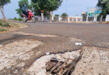 
 Pleiku: Nắp cống trên đường Trần Văn Bình bị vỡ gây nguy hiểm cho người và phương tiện lưu thông
