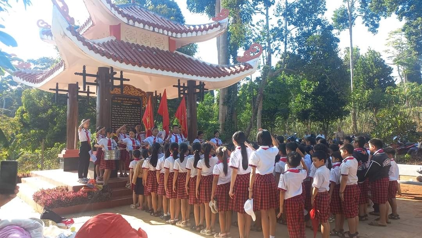 Huyện Kbang tổ chức thi tìm hiểu về Di tích lịch sử Vườn Mít và Cánh đồng Cô Hầu. Ảnh: Minh Ngân