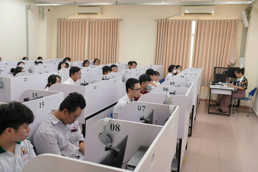 Sau 3 năm triển khai, kỳ thi đánh giá năng lực chuyên biệt tiếp tục khẳng định vai trò là phương thức tuyển sinh quan trọng và hiệu quả. Ảnh: ĐVCC sphcm-3330.jpg