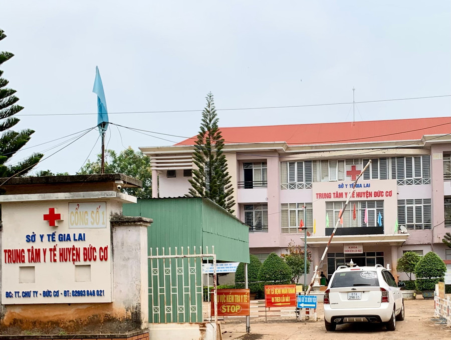 Trung tâm Y tế Đức Cơ. Ảnh: Như Nguyện z6296934203808-5266f88e7b826d8c691cda4a4229c8aa.jpg