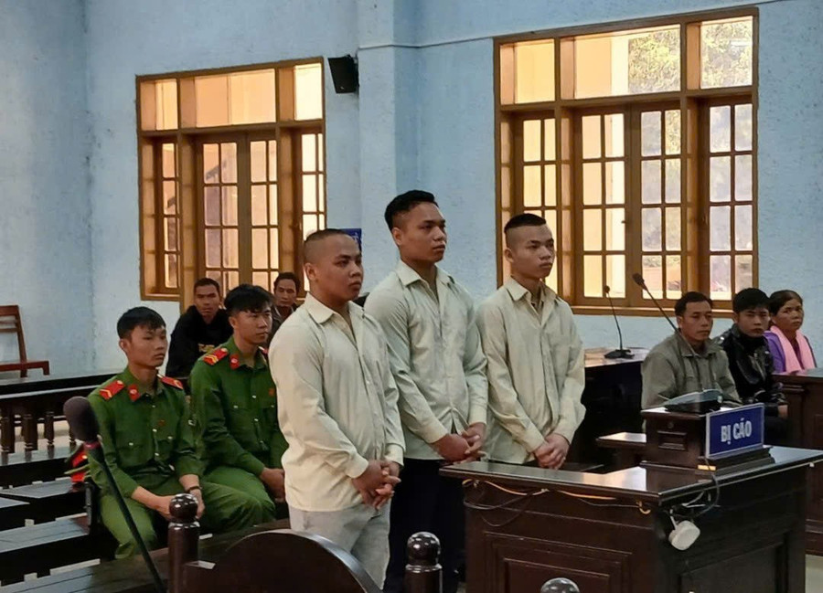 Các bị cáo tại phiên tòa.Ảnh: T.S cac-bi-cao-tai-phien-toaanh-ts.jpg