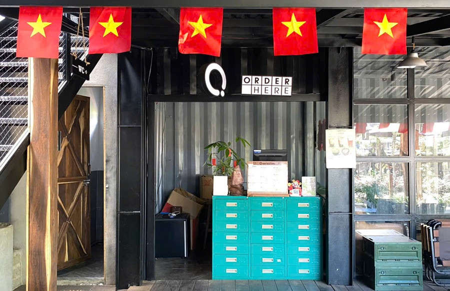 Một góc căn nhà container. Ảnh: S.C 12.jpg