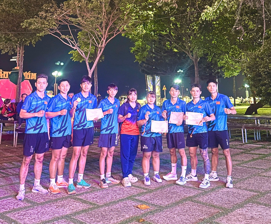 Các VĐV Gia Lai đã giành được 4 tấm huy chương ở giải năm nay. Ảnh: Xoan Phạm cac-vdv-gia-lai-da-gianh-duoc-4-tam-huy-chuong-o-giai-nam-nay-anh-xoan-pham.jpg