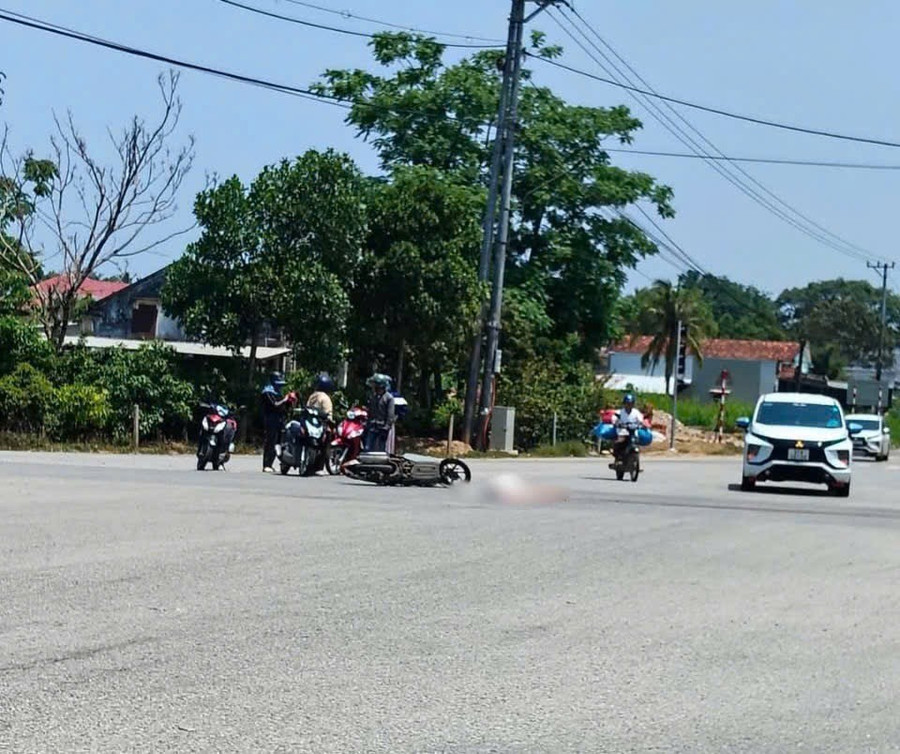 Nơi xảy ra vụ tai nạn thương tâm. Ảnh: Duy Thanh giao-lo-noi-xay-ra-vu-tai-nan-thuong-tam-anh-duy-thanh.jpg