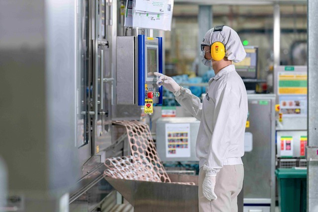 Bên trong nhà máy Nestlé Trị An Bên trong nhà máy Nestlé Trị An