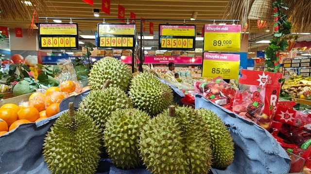 Sầu riêng Tiền Giang, Bến Tre có giá 73.500 đồng/kg Sầu riêng Tiền Giang, Bến Tre có giá 73.500 đồng/kg