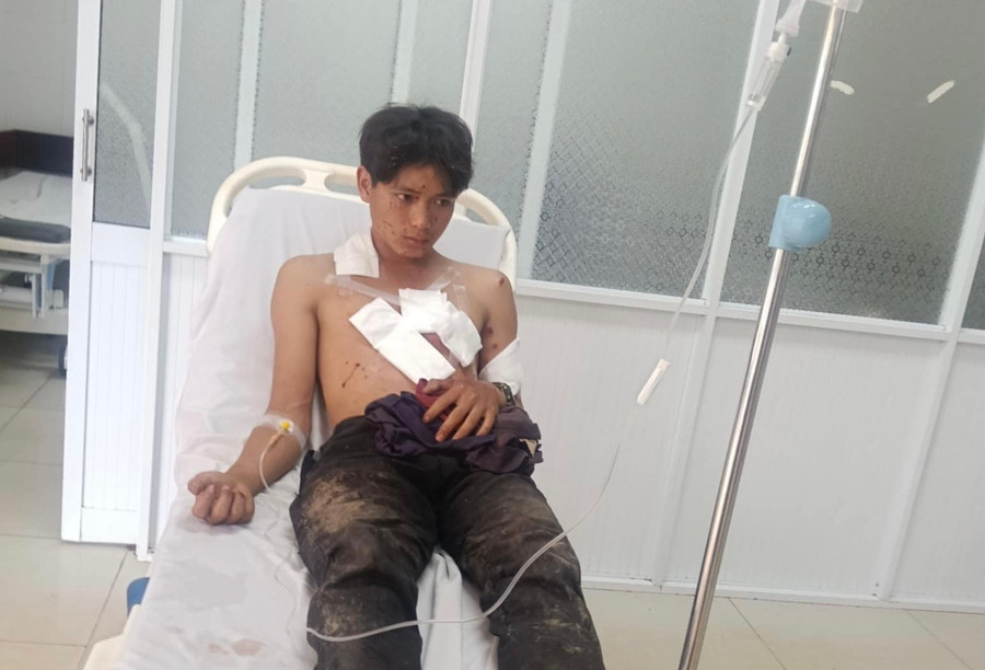 Thuât đang được chữa trị tại Bệnh viện Đa khoa tỉnh Gia Lai. Ảnh: Thế Hùng thuat-dang-duoc-chua-tri-tai-benh-vien-da-khoa-tinh-gia-lai-anh-the-hung.jpg
