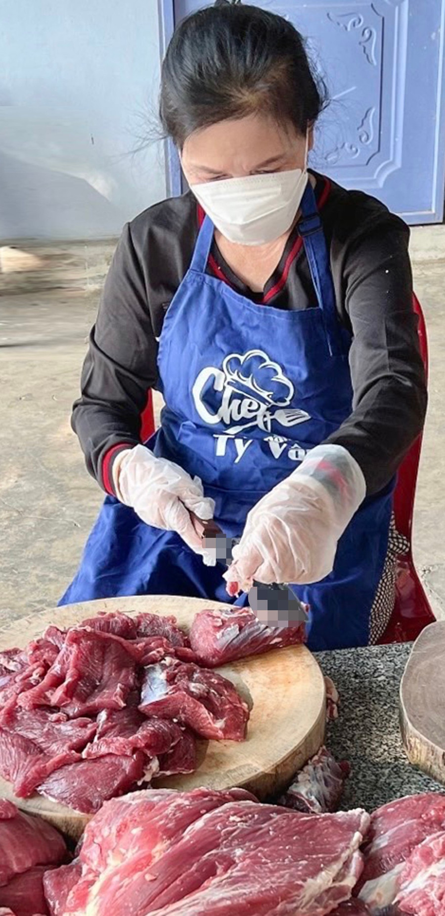 Nguyên liệu làm thịt bò khô phải là từ thịt bò tươi để đảm bảo chất lượng sản phẩm (ảnh Cơ sở cung cấp). 1.jpg