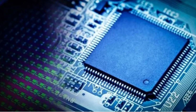 Chip bán dẫn. (Nguồn: RT) Chip bán dẫn. (Nguồn: RT)