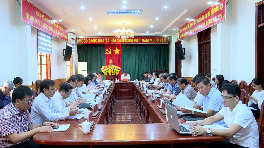 Quang cảnh Phiên họp. Ảnh: Huy Toàn quang-canh-phien-hop.jpg