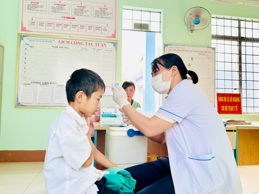 Ngành chức năng khuyến cáo người dân cần tiêm phòng vắc xin kháng dại sau khi bị chó, mèo nghi dại cào, cắn. Ảnh: Như Nguyện z6687695392785-657f6c34b9a80f476b08c1313b01868d.jpg