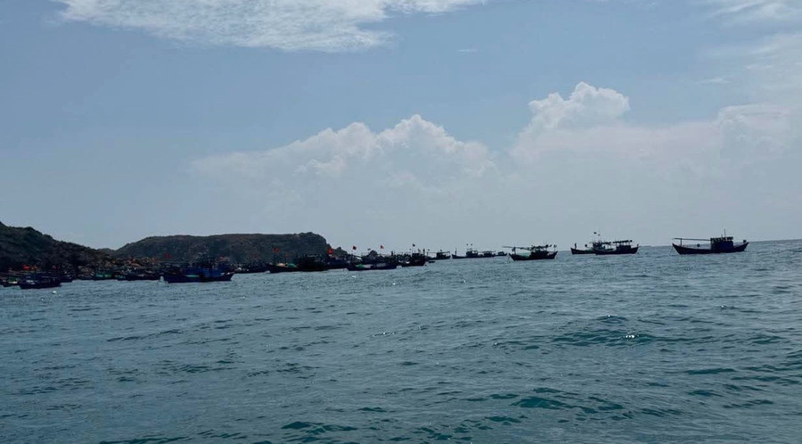 Các tàu, thuyền ở khu vực biển bị ảnh hưởng bởi bão cần có phương án phòng tránh nhằm đảm bảo an toàn. Ảnh: P.V dbd2cfae-44a6-4dd3-a387-ca71da96de66.jpg