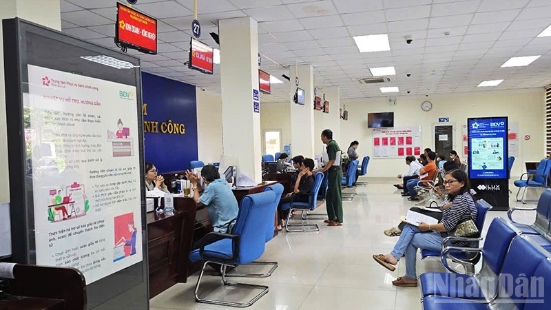Trung tâm phục vụ hành chính công phường Quy Nhơn, tỉnh Gia Lai. 1