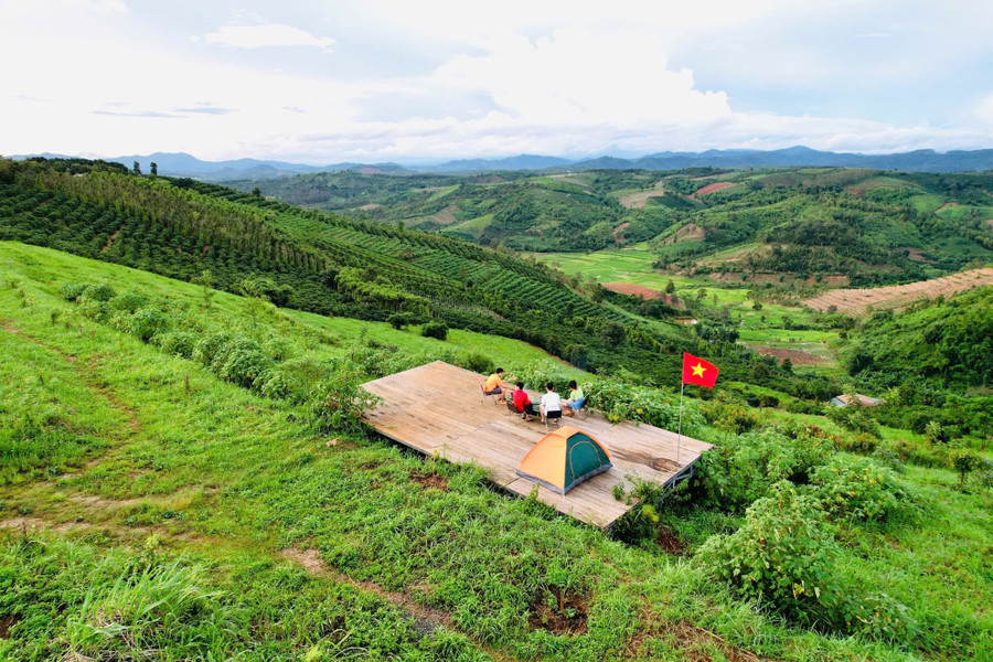 Đây là địa điểm camping mới ra mắt đúng vào kỳ nghỉ lễ 2-9. Ảnh: NVCC img-8516.jpg
