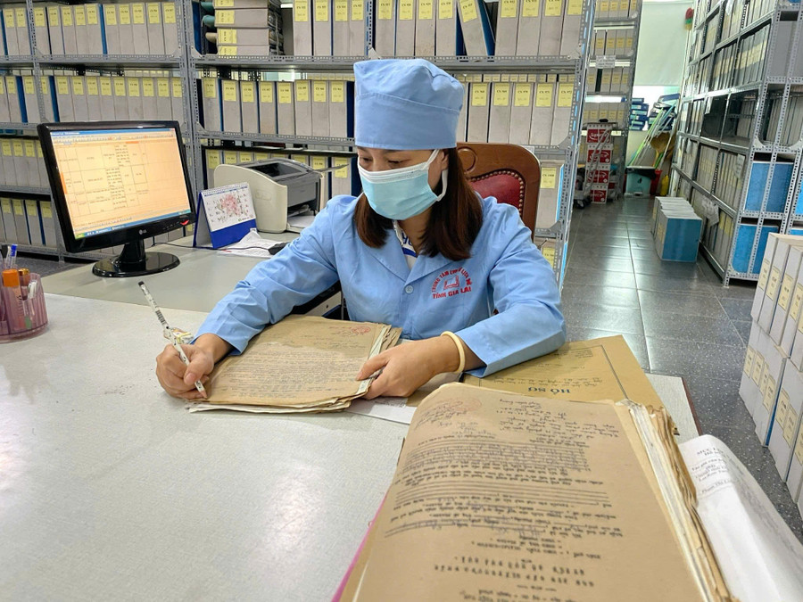 Triển khai thi hành Luật Lưu trữ nhằm bảo đảm thực hiện thống nhất, hiệu quả trong quá trình vận hành chính quyền địa phương 2 cấp. Ảnh: Phương Duyên z6972332984034-b20757e6664fa8ad9703d5455621372c.jpg